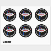 Sticker Rond Spokane Oldtimers (Feuille)