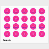 Sticker Rond Spontaneity (Autocollant de vertu) (Feuille)