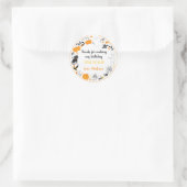 Sticker Rond Spooktacular Halloween Anniversaire Merci (Sac)