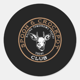Sticker Rond Spoon Et Crock Po Ing Trophée De Demain