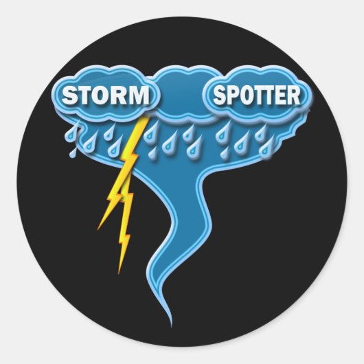 STICKER ROND SPOTTER DE STORE (Devant)