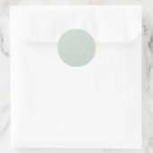 Sticker Rond Spring Polka Dots Classic | Sage Muted (Sac)