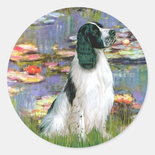 Sticker Rond Springer anglais 7 - Lys 2 (Devant)