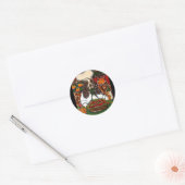Sticker Rond Springer Spaniel Anglais (Enveloppe)