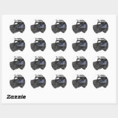 Sticker Rond SpyKit072509 (Feuille)