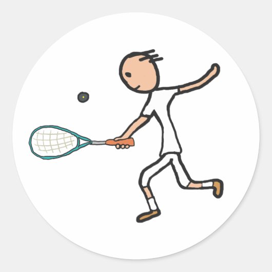 Sticker Rond Squash (Devant)
