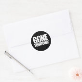 STICKER ROND SQUATCHIN' - (Enveloppe)