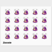 Sticker Rond Squee (Feuille)