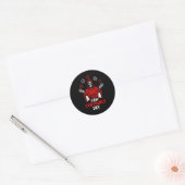 Sticker Rond Squelette de jeu Rpg que vous pouvez certainement  (Enveloppe)