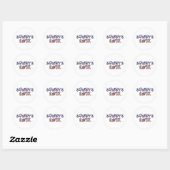 Sticker Rond Squints Rock ! (Feuille)
