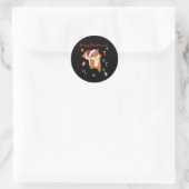 Sticker Rond Squirl Winter Animals (Sac)