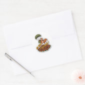 Sticker Rond Squirrel's Nutty Adventure - Acorn Skydiving (Enveloppe)