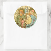 Sticker Rond SS. Simon et Jude Thaddeus (RLS 16) (Sac)