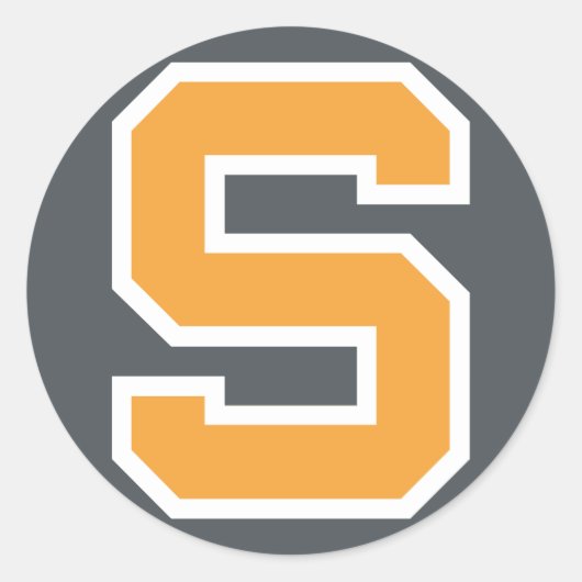 Sticker Rond SSK 2016 Rund Grå Bakrund (Devant)