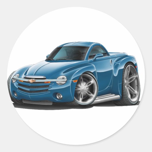 Sticker Rond SSR Aquablur (Devant)