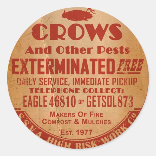 Sticker Rond SSVA High Risk Work Co (Devant)