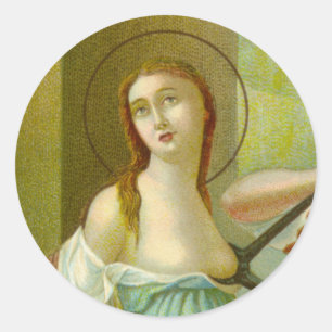 Sticker Rond St. Agatha (M 003)