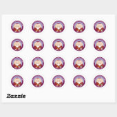 Sticker Rond St Alphonse Liguori (Feuille)