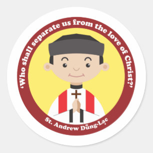 Sticker Rond St. Andrew Dung Lac