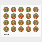 Sticker Rond St. Barbara (JP 01) (Feuille)