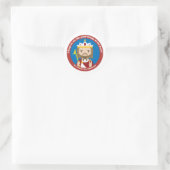 Sticker Rond St. Edward le Confesseur (Sac)