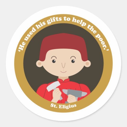 Sticker Rond St. Eligius (Devant)