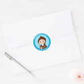 Sticker Rond St. Francisco Marto (Enveloppe)