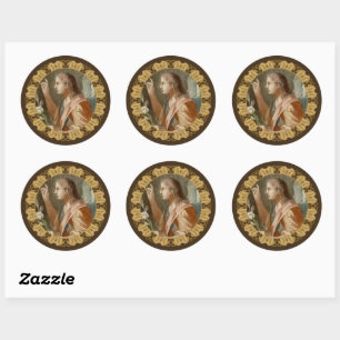 Sticker Rond St Gabriel l'Archange (M 011)