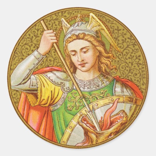 Sticker Rond St. George (SNV 13) (Devant)