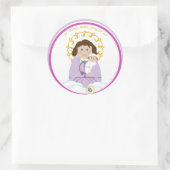 Sticker Rond St. Gianna Molla (Sac)