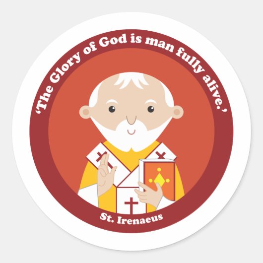 Sticker Rond St. Irenaeus (Devant)