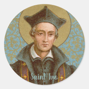 Sticker Rond St. Ivo de Kermartin (BK 015)