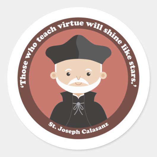 Sticker Rond St. Joseph Calasanz (Devant)