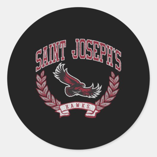 Sticker Rond St Joseph'S Hawks Victory Grey (Devant)