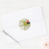 Sticker Rond St. Louis, Missouri (Enveloppe)