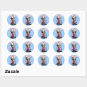 Sticker Rond St Michael (Feuille)