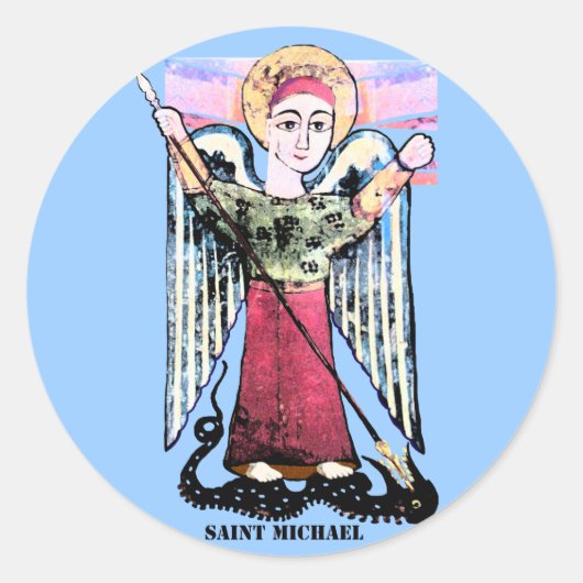 Sticker Rond St Michael (Devant)