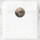 Sticker Rond St. Michael, Luca Giordano (Fa Presto) (Sac)