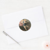 Sticker Rond St. Michael, Luca Giordano (Fa Presto) (Enveloppe)