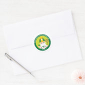 Sticker Rond St. Patrick (Enveloppe)