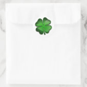 Sticker Rond St. Patrick's Day Zing (Sac)