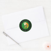 Sticker Rond St. Patrick's Irish Stout (Enveloppe)
