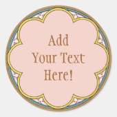Sticker Rond St. Peter Claver (BK 058) (Devant)