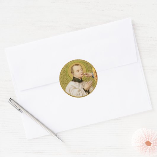 Sticker Rond St. Stanislaus Kostka (SNV 25) (Enveloppe)