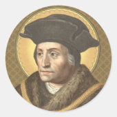 Sticker Rond St. Thomas More (SAU 026) (Devant)