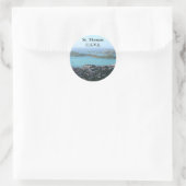 Sticker Rond St. Thomas U.S.V.I. (Sac)