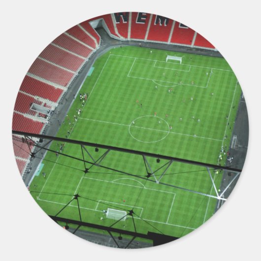 Sticker Rond Stade de Wembley (Devant)