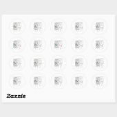 Sticker Rond Stand Out Tee (Feuille)
