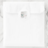 Sticker Rond Stand Out Tee (Sac)