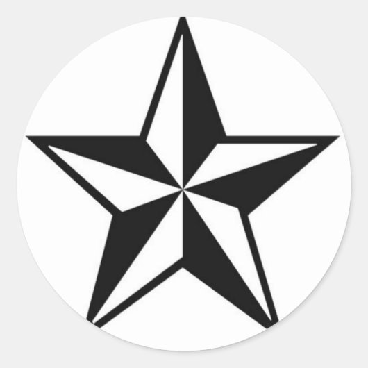 STICKER ROND STAR CAL (Devant)